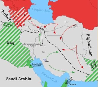 چگونه خطوطه مرزی بین شوروی و ایران مشخص شد؟