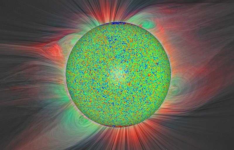 مغناطیس، عامل گرمای عظیم تاج خورشیدی است!