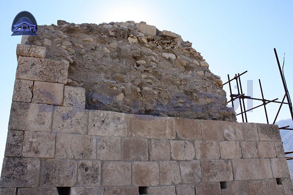 آرامگاه جاماسب‌ پیش از مرمت‌ها بهمن ماه سال ۱۴۰۲