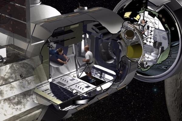 خانه فضایی در مدار ماه و زمین ساخته می شود