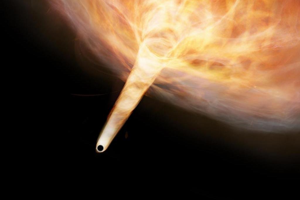 نشانی از یک سیاهچاله سرگردان در کهکشان راه شیری