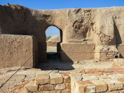 طبقات اول و دوم بنای زیگورات چغازنبیل مرمت شد.