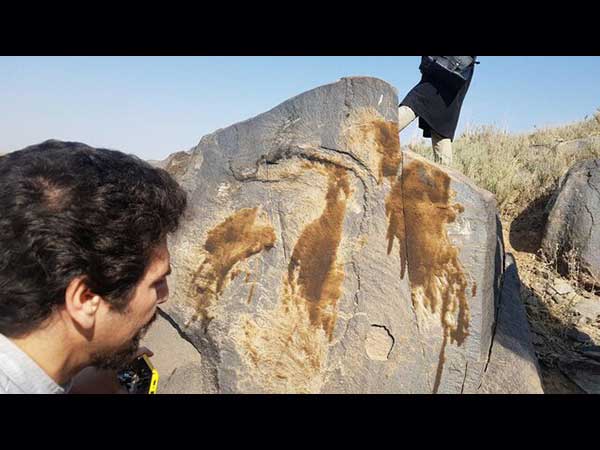 گازوئیل کارِ سنگ‌نگاره‌های چند هزار ساله را ساخت!