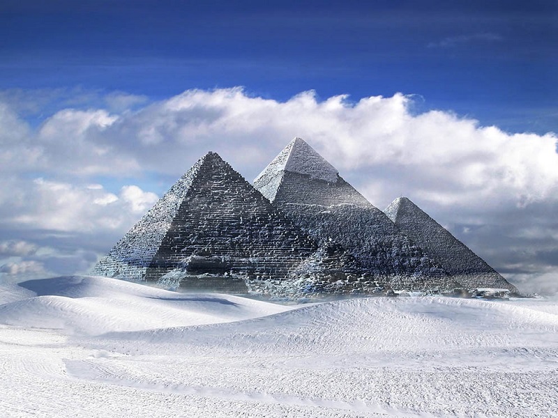 کشف تالارهای پنهان در هرم بزرگ جیزه