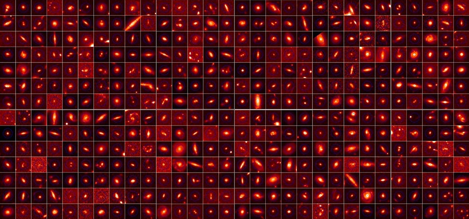 کشف اولین شواهد از تحول عظیم کهکشان‌ها