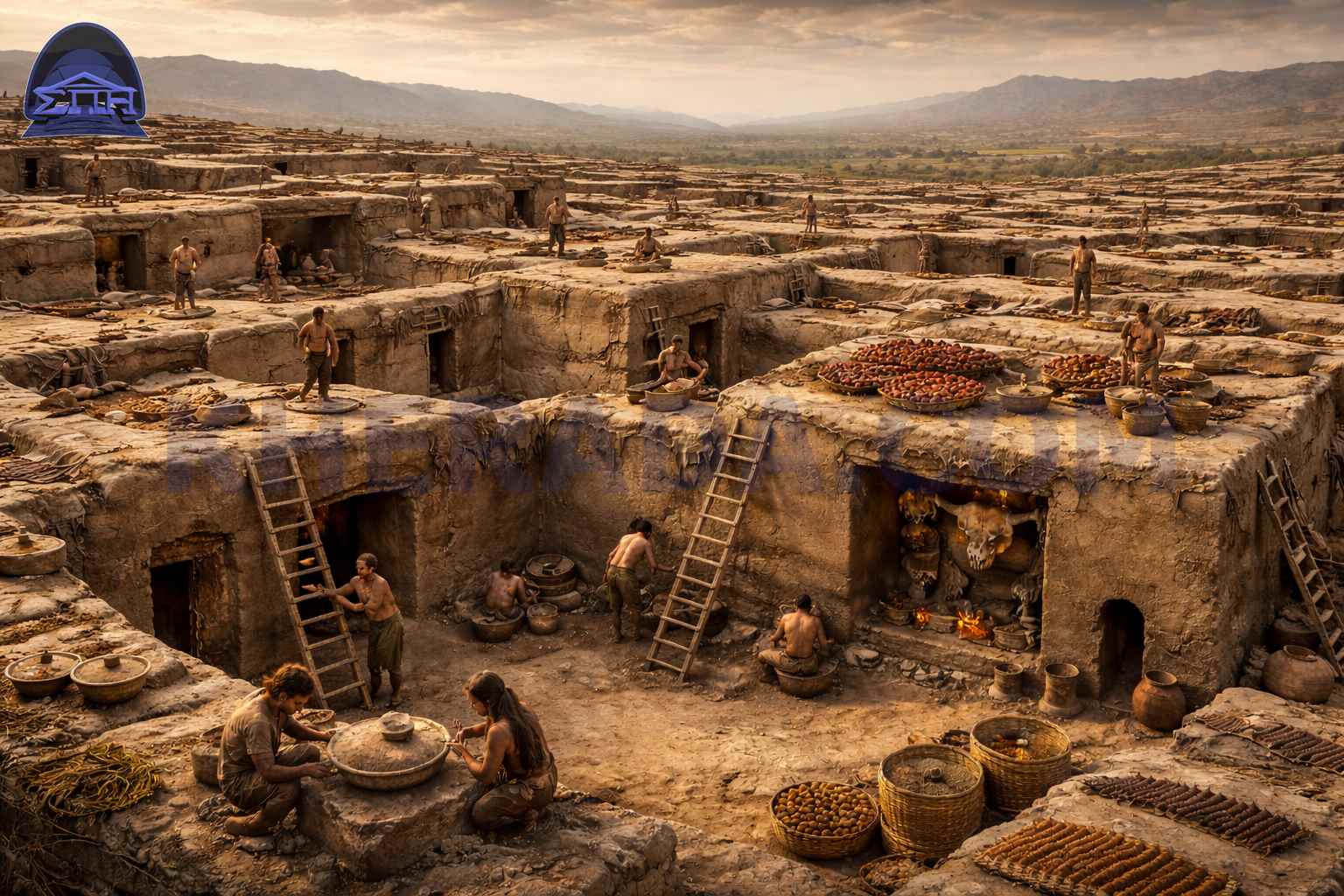 پر جمعیت‌ترین شهرهای باستانی جهان - چاتال‌هویوک شهر بی کوچه